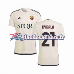 Maillot AS Rome Paulo Dybala 21 2023-2024 Extérieur Homme MC