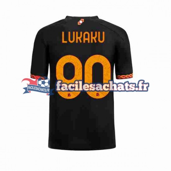 Maillot AS Rome Romelu Lukaku 90 2023-2024 3ème Homme MC