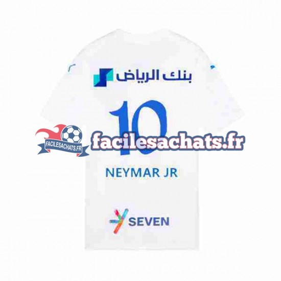 Maillot Al Hilal Neymar JR 10 2023-2024 Extérieur Homme MC