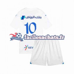 Maillot Al Hilal Neymar JR 10 2023-2024 Extérieur Enfant MC