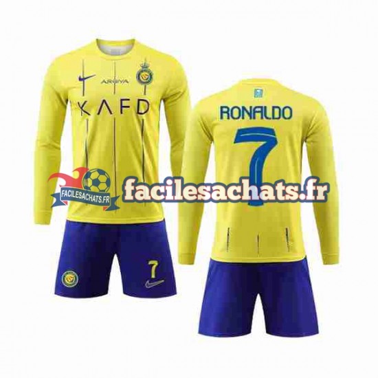 Maillot Al-Nassr Cristiano Ronaldo 7 2023-2024 Domicile Enfant ML