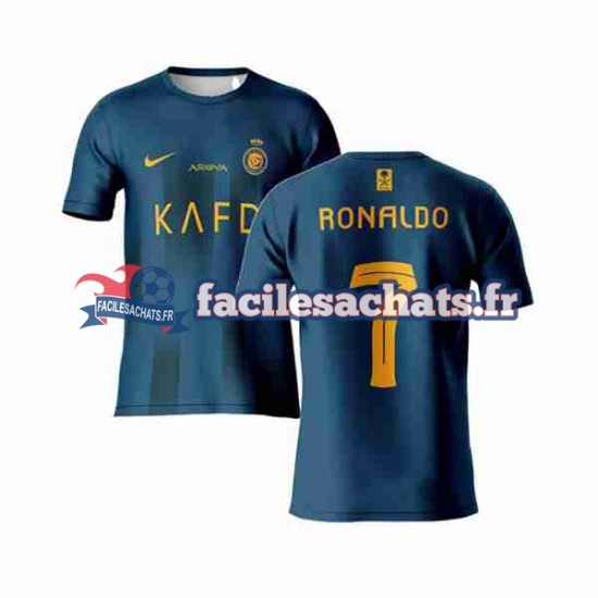 Maillot Al-Nassr Ronaldo 7 2023-2024 Extérieur Homme MC