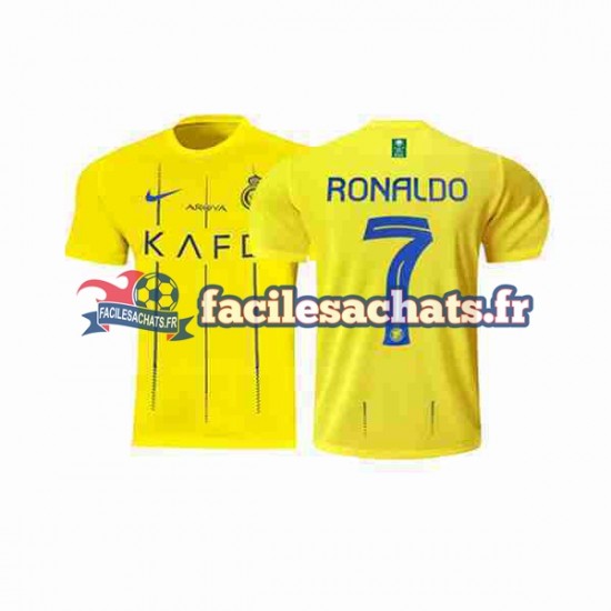 Maillot Al-Nassr Ronaldo 7 2023-2024 Domicile Homme MC