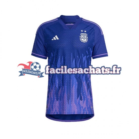 Maillot Argentine World Cup 2022 Extérieur Homme MC