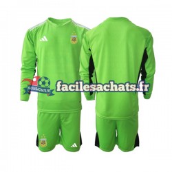 Maillot Argentine World Cup 2022 Gardien Domicile Enfant ML