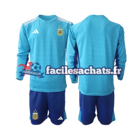 Maillot Argentine 2023 Gardien 3ème Enfant ML