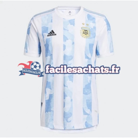 Maillot Argentine 2021 Domicile Homme MC