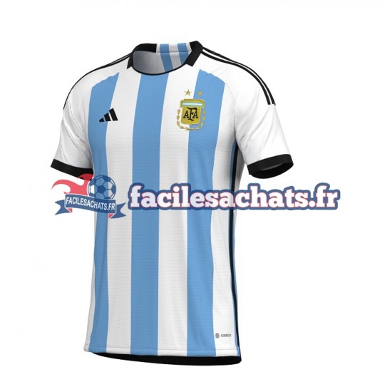 Maillot Argentine World Cup 2022 Domicile Homme MC