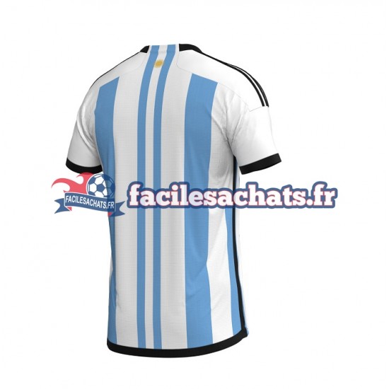 Maillot Argentine World Cup 2022 Domicile Homme MC