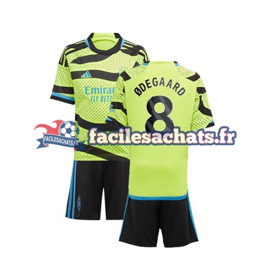 Maillot Arsenal Odegaard 8 2023-2024 Extérieur Enfant MC