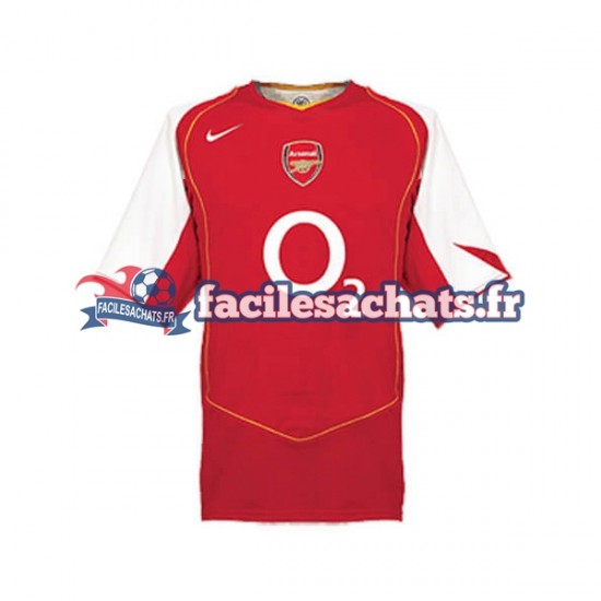 Maillot Arsenal Retro 2004 Domicile Homme MC