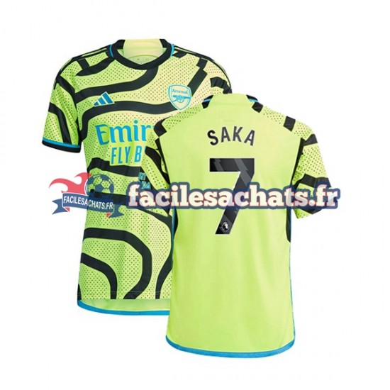 Maillot Arsenal Saka 7 2023-2024 Extérieur Homme MC