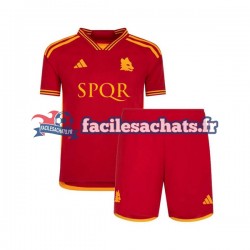 Maillot AS Rome 2023-2024 Domicile Enfant MC
