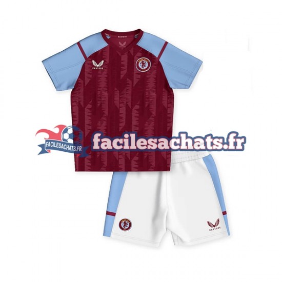 Maillot Aston Villa 2023-2024 Domicile Enfant MC