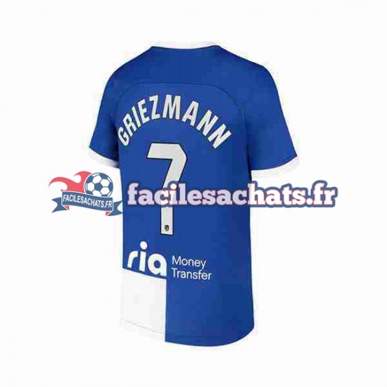 Maillot Atlético Madrid Antoine Griezmann 7 2023-2024 Extérieur Homme MC