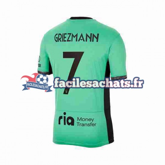 Maillot Atlético Madrid Antoine Griezmann 7 2023-2024 3ème Homme MC