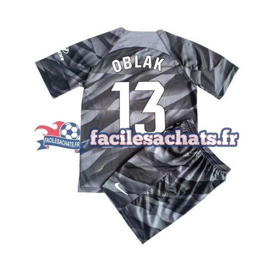 Maillot Atlético Madrid Jan Oblak 13 2023-2024 Gardien Domicile Enfant MC