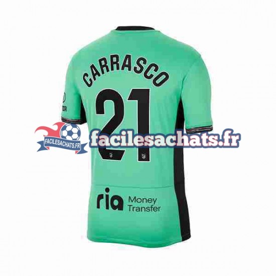 Maillot Atlético Madrid Yannick Carrasco 21 2023-2024 3ème Homme MC