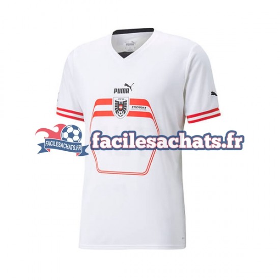 Maillot Autriche 2022 Extérieur Homme MC