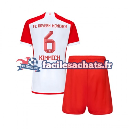 Maillot Bayern Munich Joshua Kimmich 6 2023-2024 Domicile Enfant MC