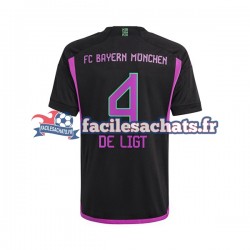 Maillot Bayern Munich Matthijs de Ligt 4 2023-2024 Extérieur Homme MC