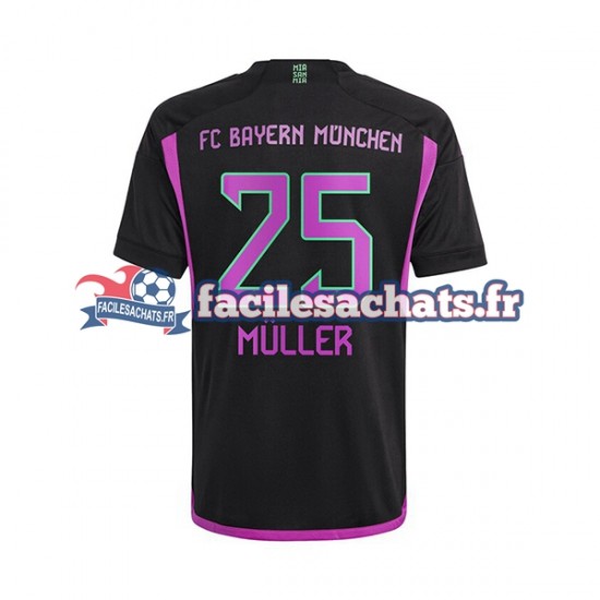 Maillot Bayern Munich Thomas Muller 25 2023-2024 Extérieur Homme MC