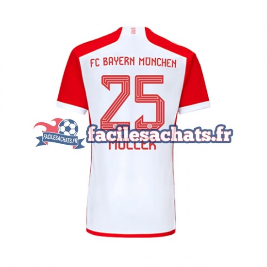 Maillot Bayern Munich Thomas Muller 25 2023-2024 Domicile Homme MC