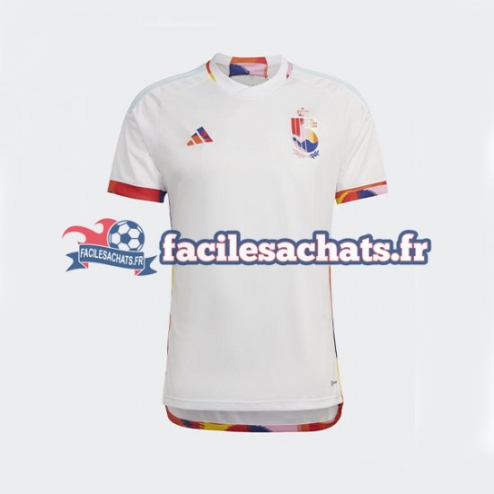 Maillot Belgique World Cup 2022 Extérieur Homme MC