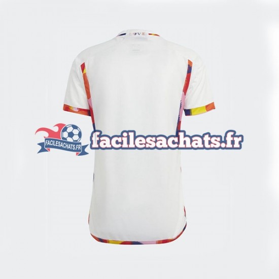 Maillot Belgique World Cup 2022 Extérieur Homme MC