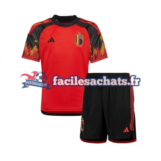 Maillot Belgique World Cup 2022 Domicile Enfant MC