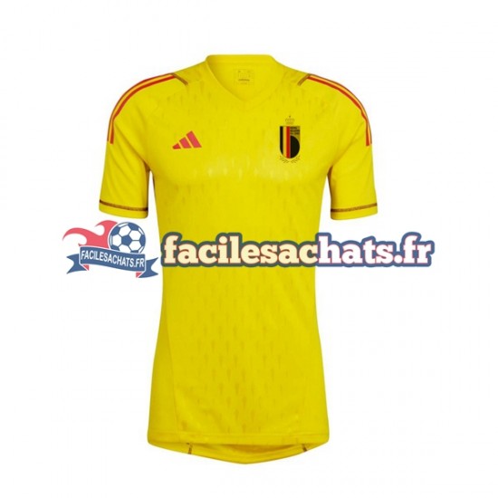 Maillot Belgique World Cup 2022 Gardien Extérieur Homme MC