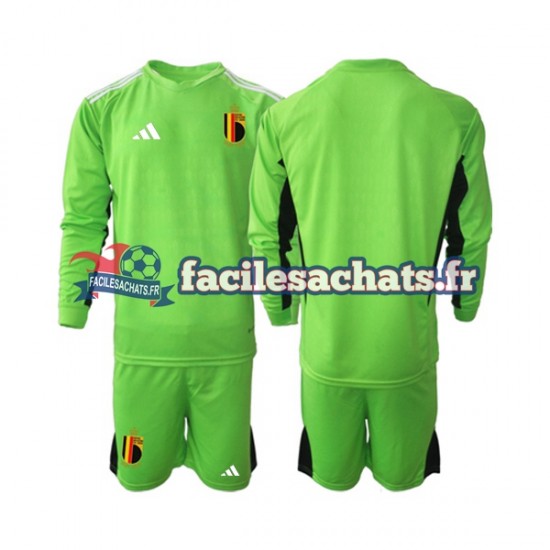 Maillot Belgique 2022 Gardien Domicile Enfant ML