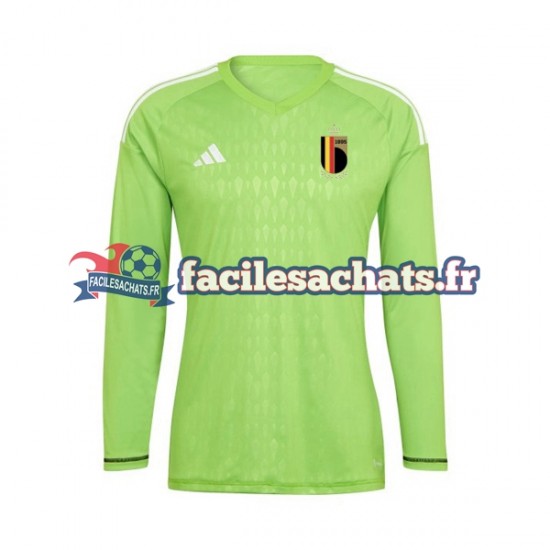 Maillot Belgique 2022 Gardien Domicile Homme ML