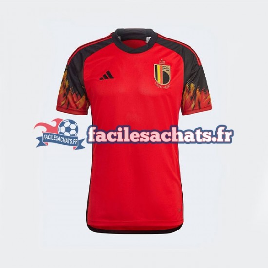 Maillot Belgique World Cup 2022 Domicile Homme MC