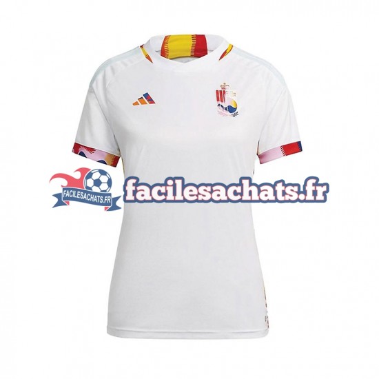 Maillot Belgique World Cup 2022 Extérieur Femme MC