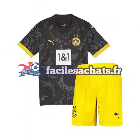 Maillot Borussia Dortmund 2023-2024 Extérieur Enfant MC