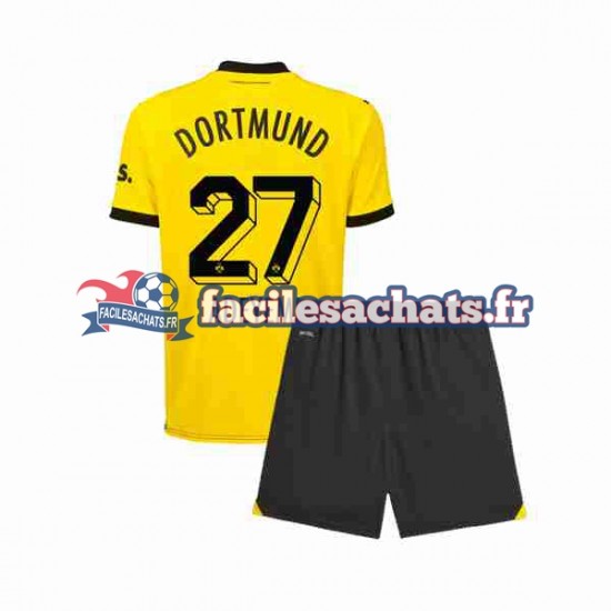 Maillot Borussia Dortmund Karim Adeyemi 27 2023-2024 Domicile Enfant MC