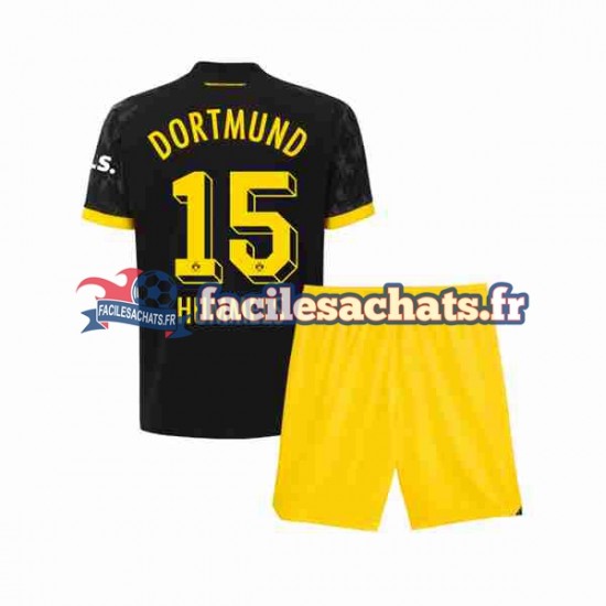 Maillot Borussia Dortmund Mats Hummels 15 2023-2024 Extérieur Enfant MC