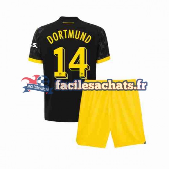 Maillot Borussia Dortmund Niclas Fullkrug 14 2023-2024 Extérieur Enfant MC