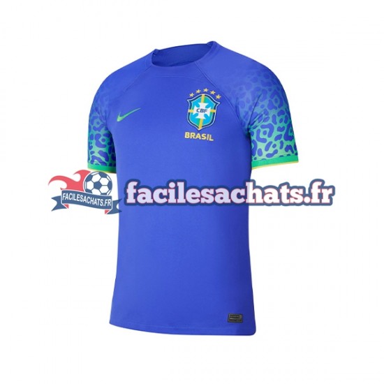 Maillot Brésil World Cup 2022 Extérieur Homme MC