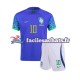 Maillot Brésil Ronaldinho 10 World Cup 2022 Extérieur Enfant MC