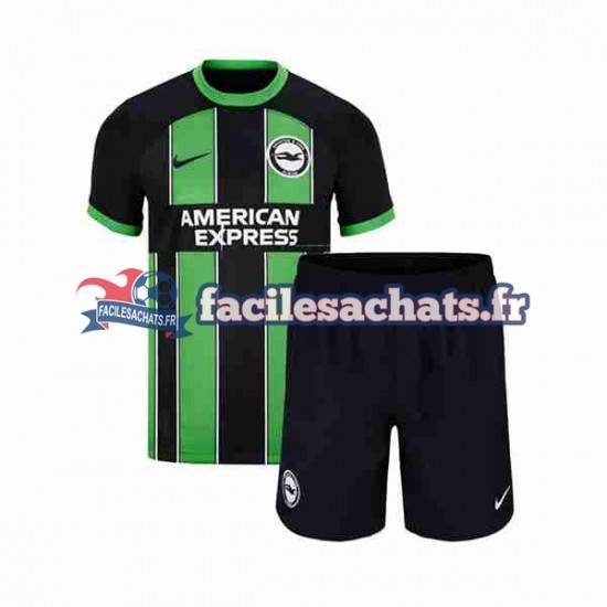 Maillot Brighton Hove Albion 2023-2024 Extérieur Enfant MC