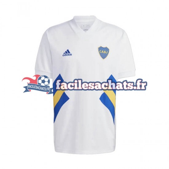 Maillot CA Boca Juniors Icon Retro 2022-2023 Domicile Homme MC