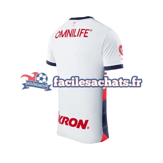 Maillot Deportivo Guadalajara 2023-2024 Extérieur Homme MC