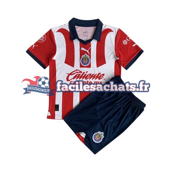 Maillot Deportivo Guadalajara 2023-2024 Domicile Enfant MC