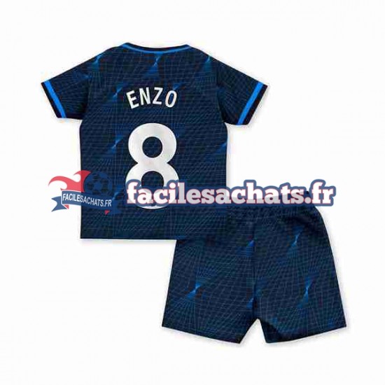 Maillot Chelsea Enzo Fernandez 8 2023-2024 Extérieur Enfant MC