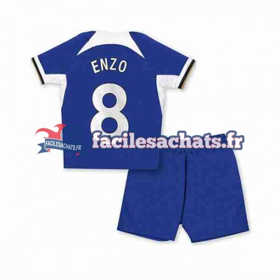 Maillot Chelsea Enzo Fernandez 8 2023-2024 Domicile Enfant MC