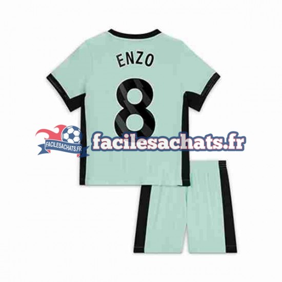 Maillot Chelsea Enzo Fernandez 8 2023-2024 3ème Enfant MC