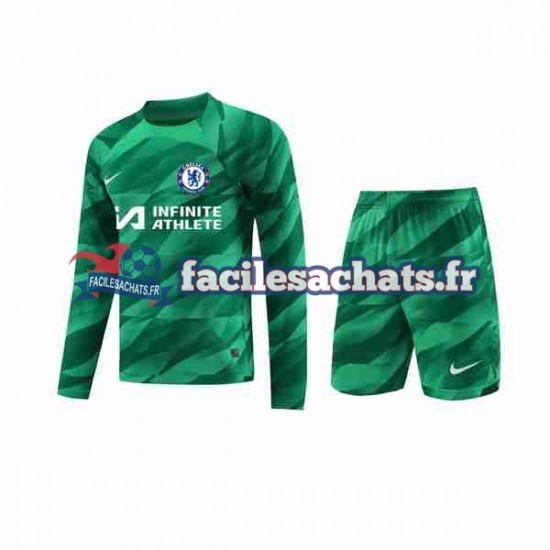 Maillot Chelsea 2023-2024 Gardien 3ème Enfant ML