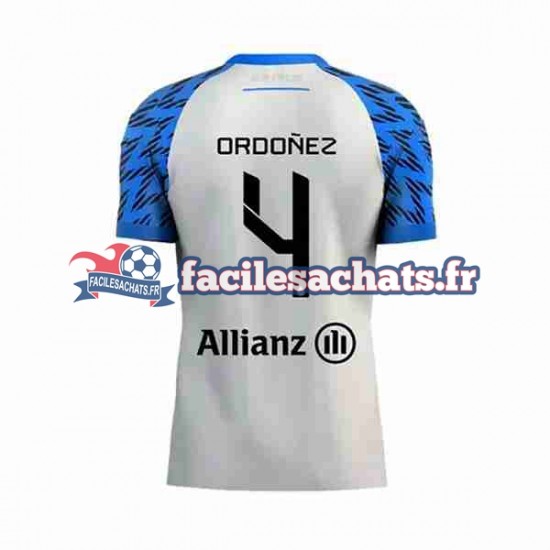 Maillot Club Brugge Joel Ordonez 4 2023-2024 Extérieur Homme MC